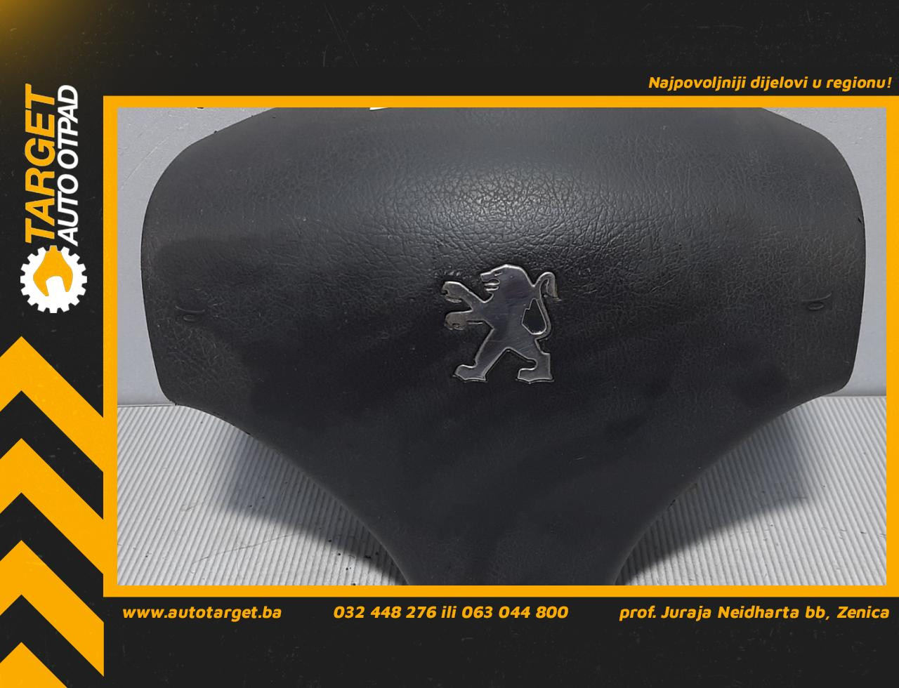 DIJELOVI AIRBAG VOLANA PEUGEOT 206 > 98-09 96441166ZR