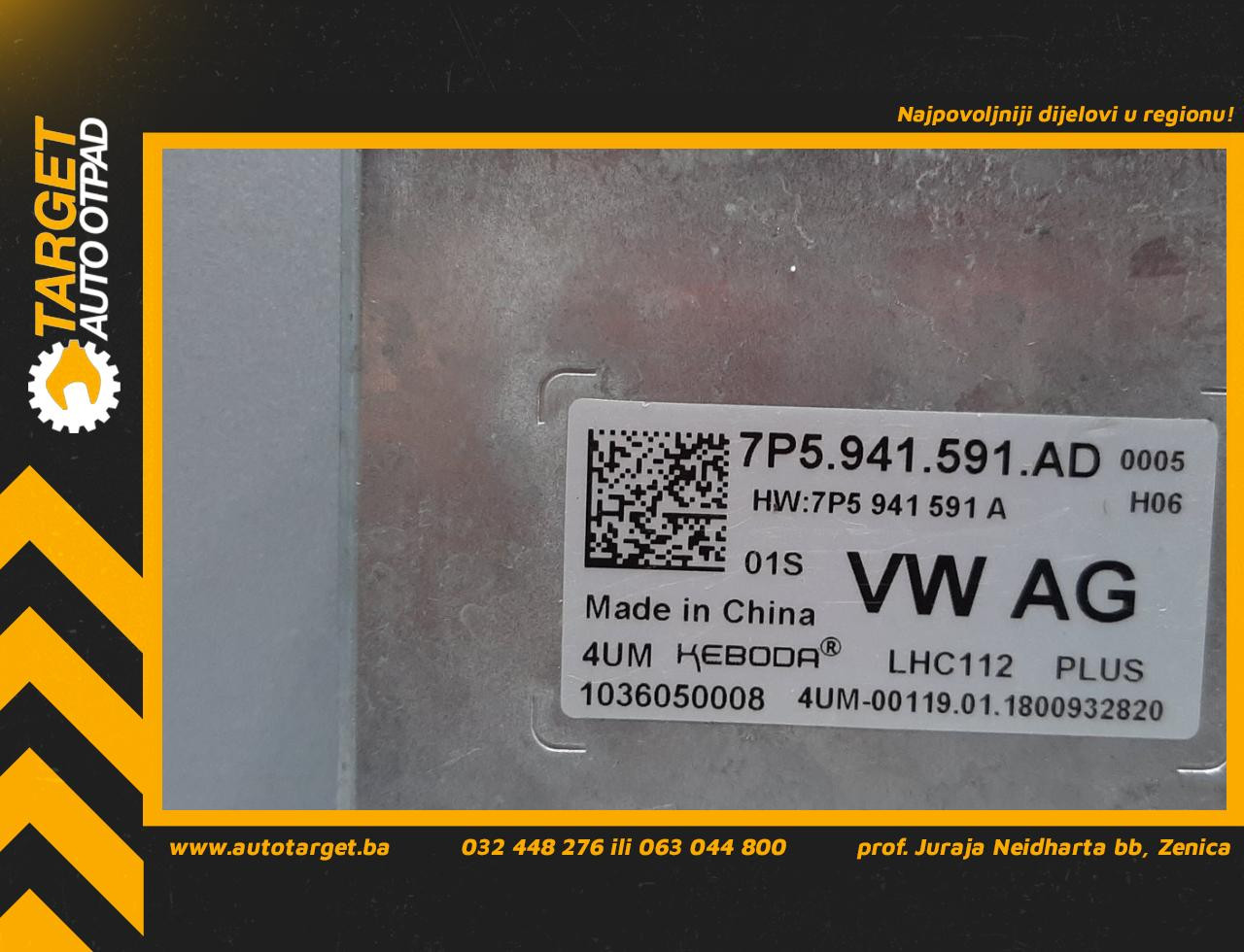 DIJELOVI BALAST FARA SKODA OCTAVIA > 17-19 7P5941591AD