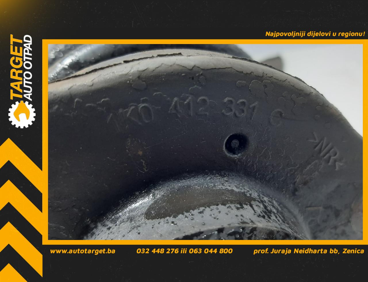 DIJELOVI AMORTIZER AUDI A3 > 08-12 1K0412331