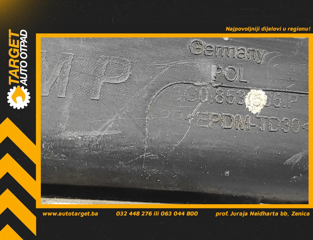 DIJELOVI PLASTIKA BRANIKA VW PASSAT B8 > 14-19 3G0853665P