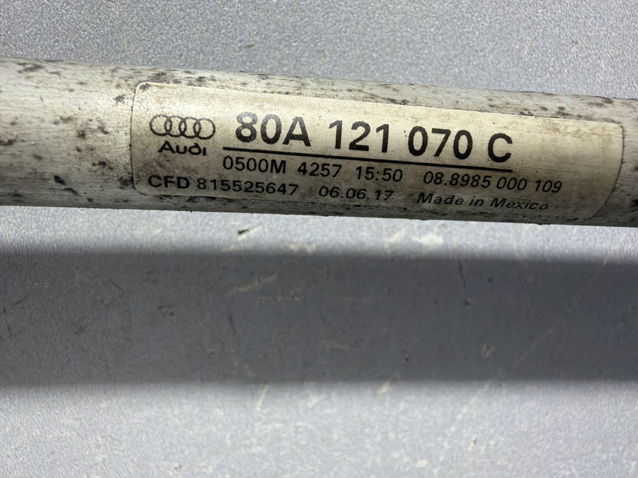 DIJELOVI CRIJEVO AUDI Q5 (FY) > 17 - 20  3.0 80A121070C