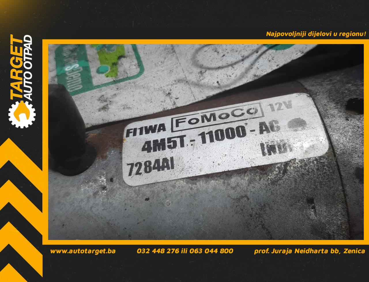 DIJELOVI ALNASER FORD FOCUS > 07-11 1.8 4M5T11000AC
