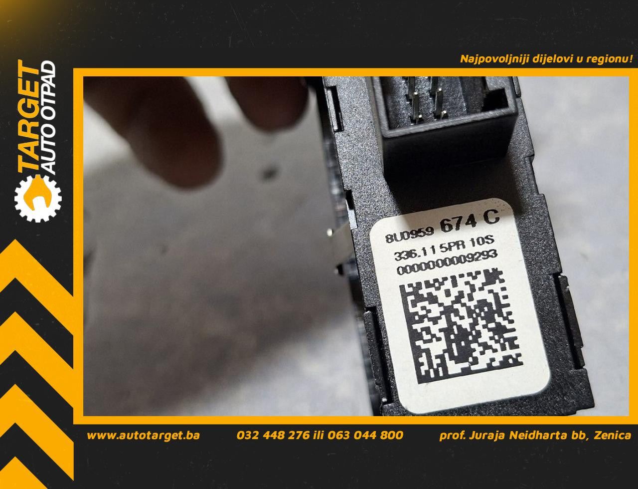 DIJELOVI PREKIDAC AUDI Q3 > 11-15 2.0 8U0959674C