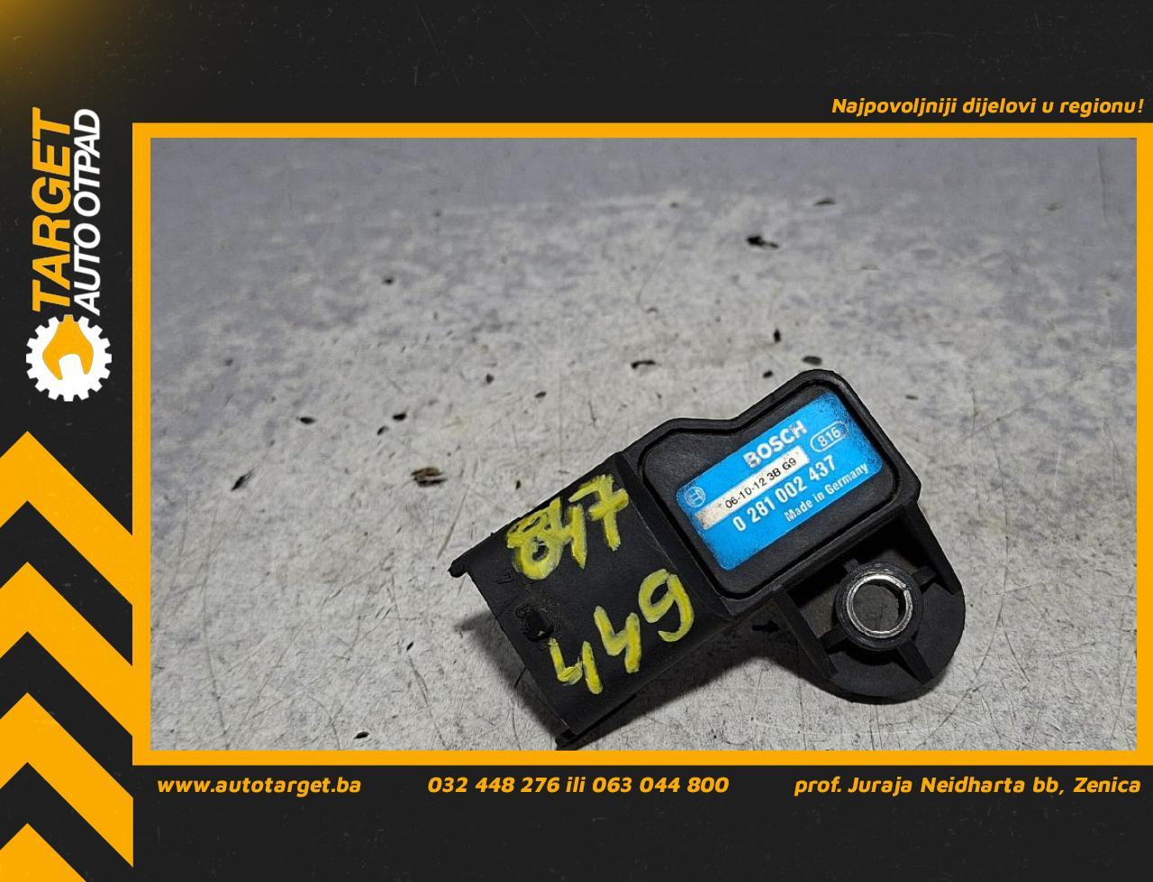 DIJELOVI MAP SENZOR FIAT DUCATO > 06-14 0281002437