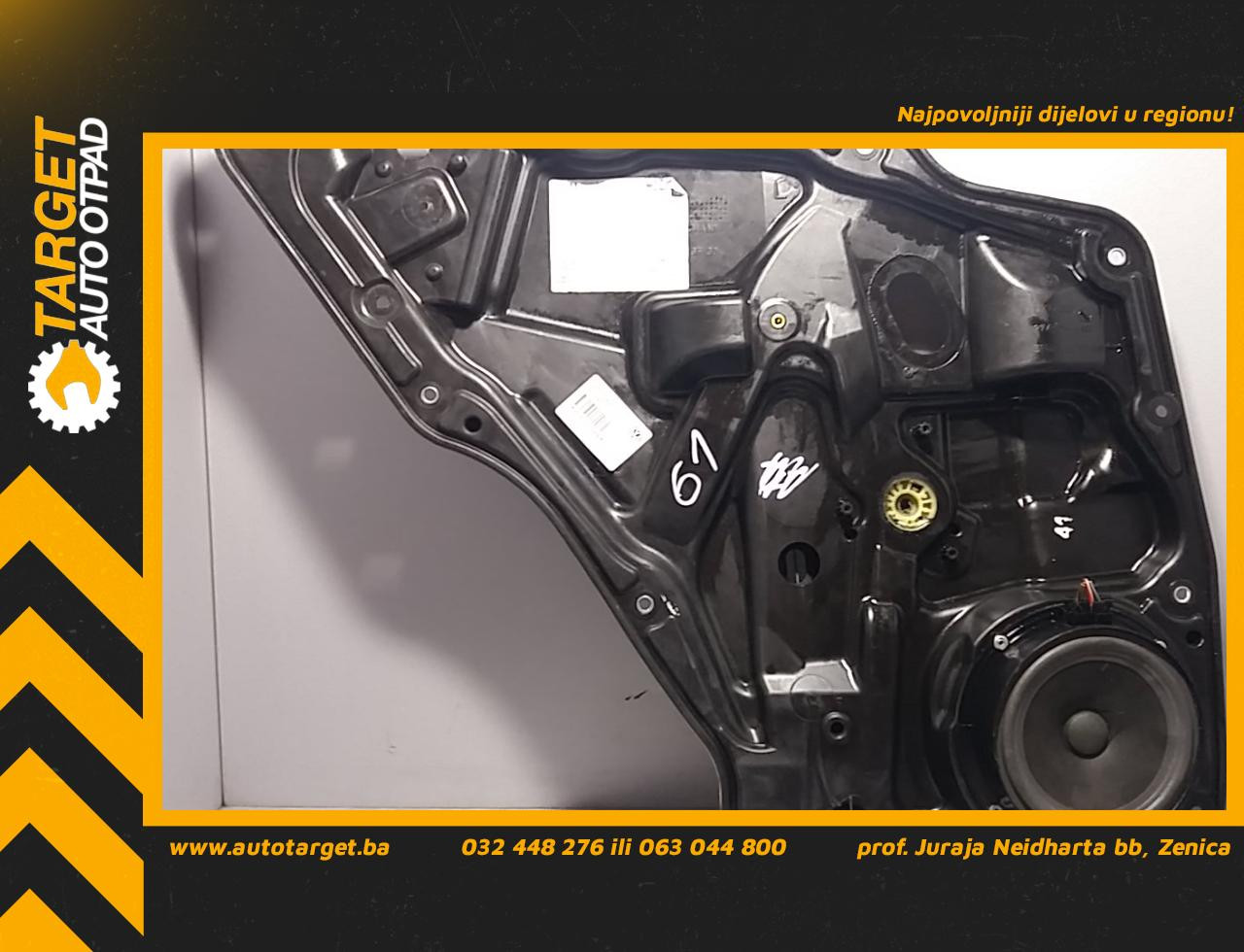 DIJELOVI ELEKTRO PODIZAC STAKLA VW TIGUAN > 11-15 2.0 5N0839729R