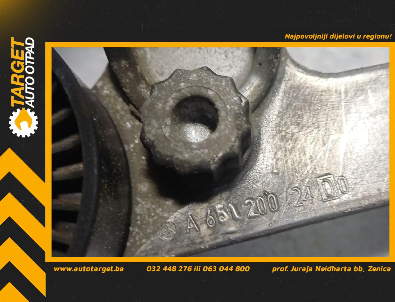 DIJELOVI SPANER MERCEDES B KLASA (W246) > 14-19 2.2 A6512002400