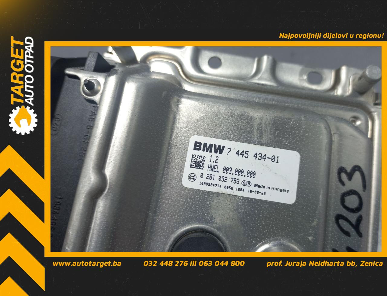 ELEKTRONIKA MODUL BMW SERIJA 5 (F10/F11) > 13-16 7445434