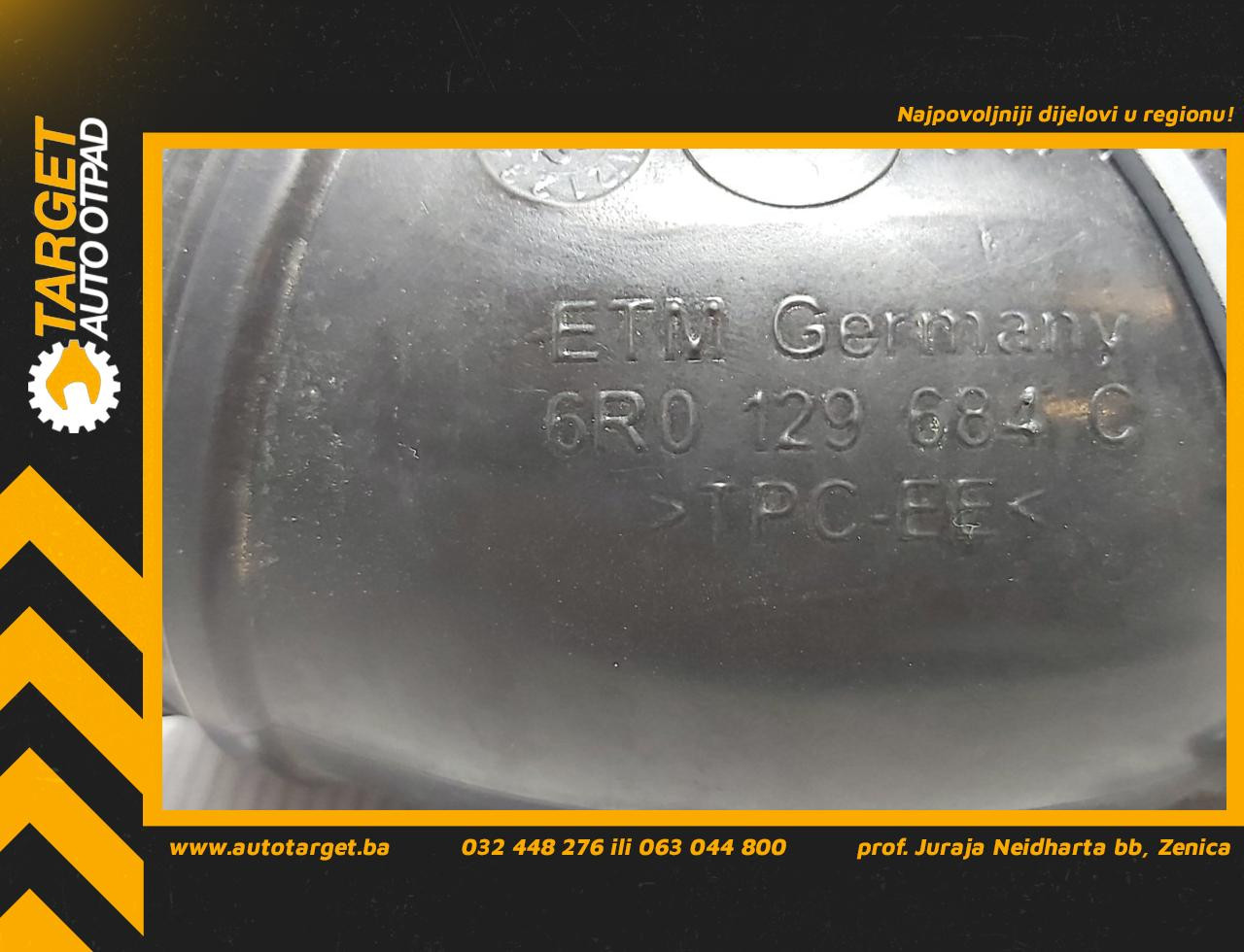 DIJELOVI CRIJEVO INTERKULERA SKODA FABIA > 10-14 6R0129684C