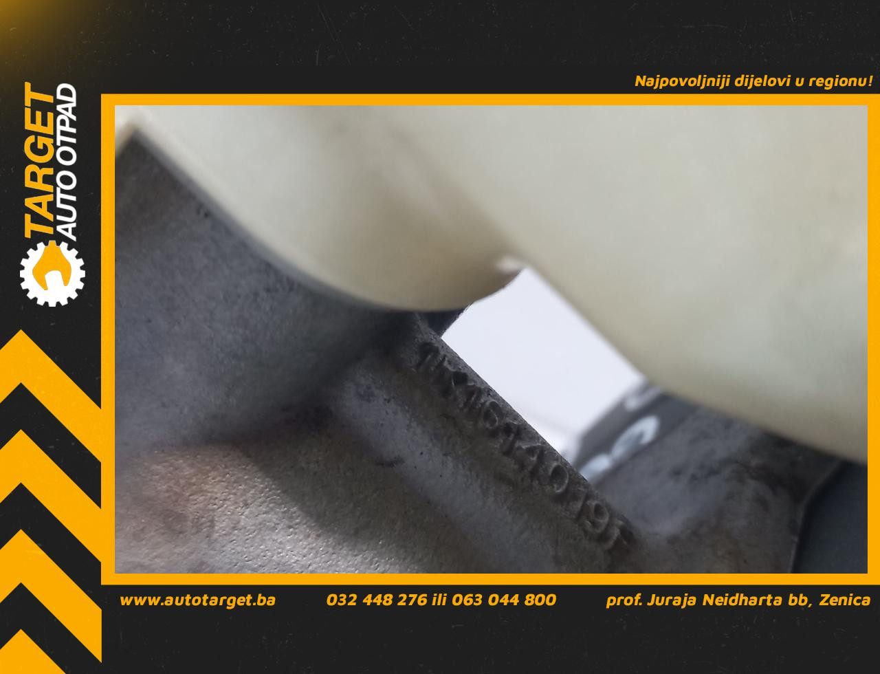 DIJELOVI GLAVNI KOCIONI CILINDAR AUDI A3 > 03-08 1K1614019F