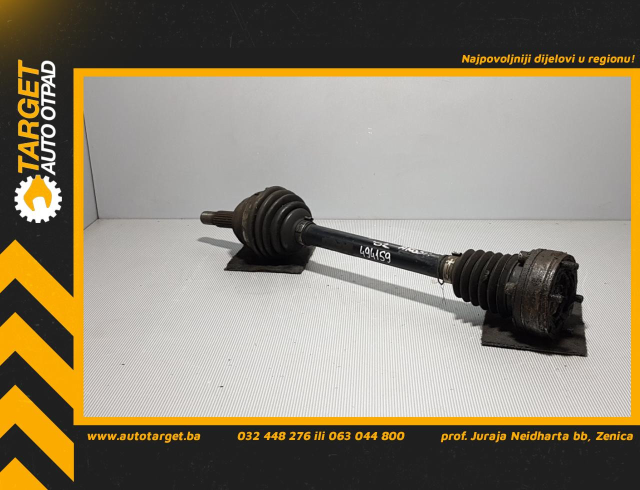 DIJELOVI POLUOSOVINA SEAT AROSA > 00-04 1.4