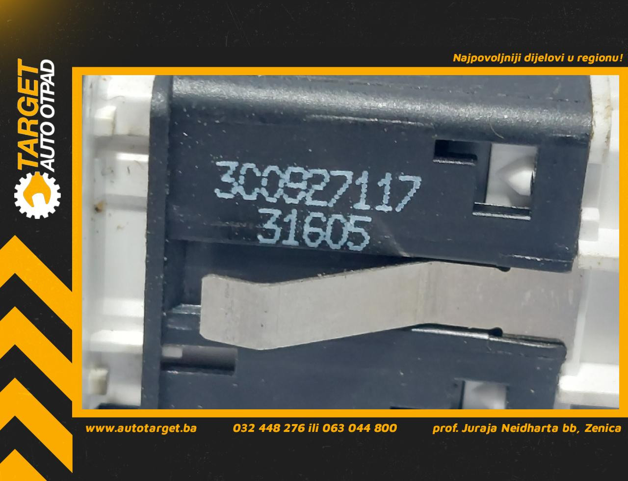 DIJELOVI PREKIDAC VW PASSAT B6 > 05-10 3C0927117