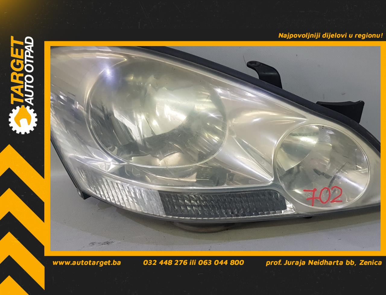 DIJELOVI FAR TOYOTA AVENSIS > 00-03 9922681017