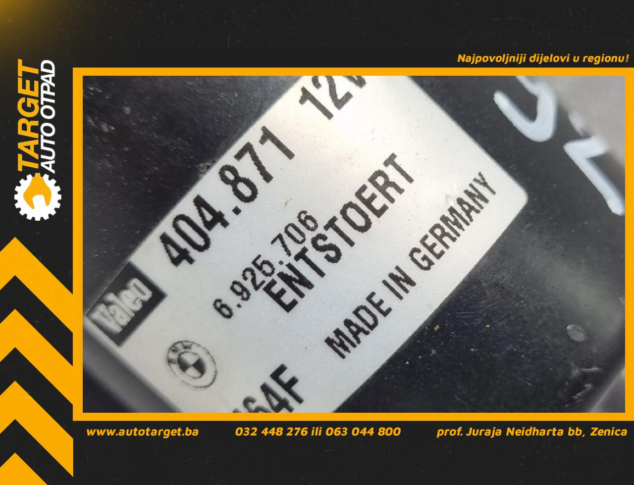 MOTORIC PREDNJEG BRISACA BMW SERIJA 1 (E87/E81) > 04-07 6925706