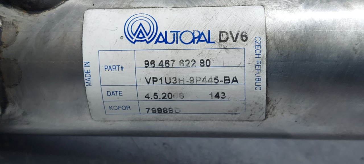 HLADNJAK EGR VENTILA PEUGEOT 307 > 01-05 9646762280