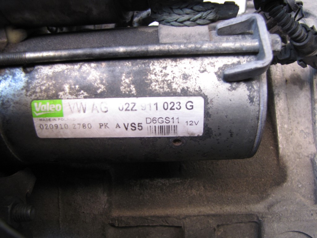 DIJELOVI ALNASER VW GOLF 6 > 08-12 02Z911023G