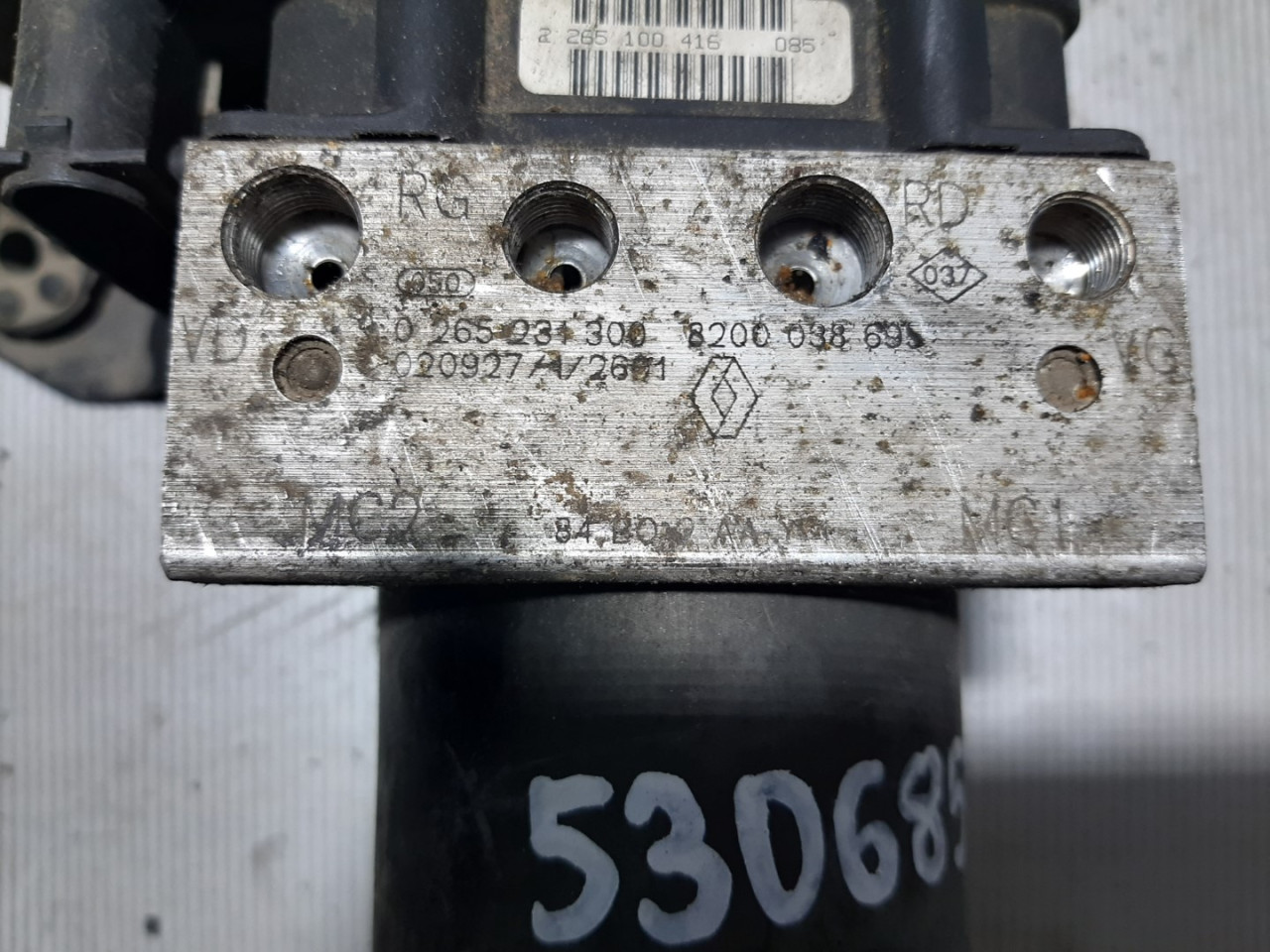 ABS ELEKTRONIKA RENAULT MEGANE > 02-05 8200038695