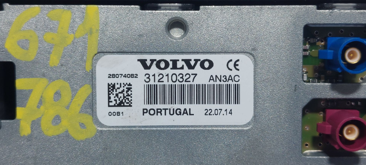 DIJELOVI ANTENA VOLVO S60/V60 > 14- 31210327