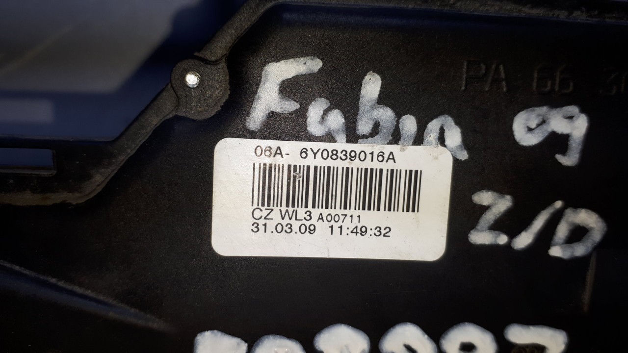 BRAVA VRATA SKODA FABIA > 07-10 6Y0839016A
