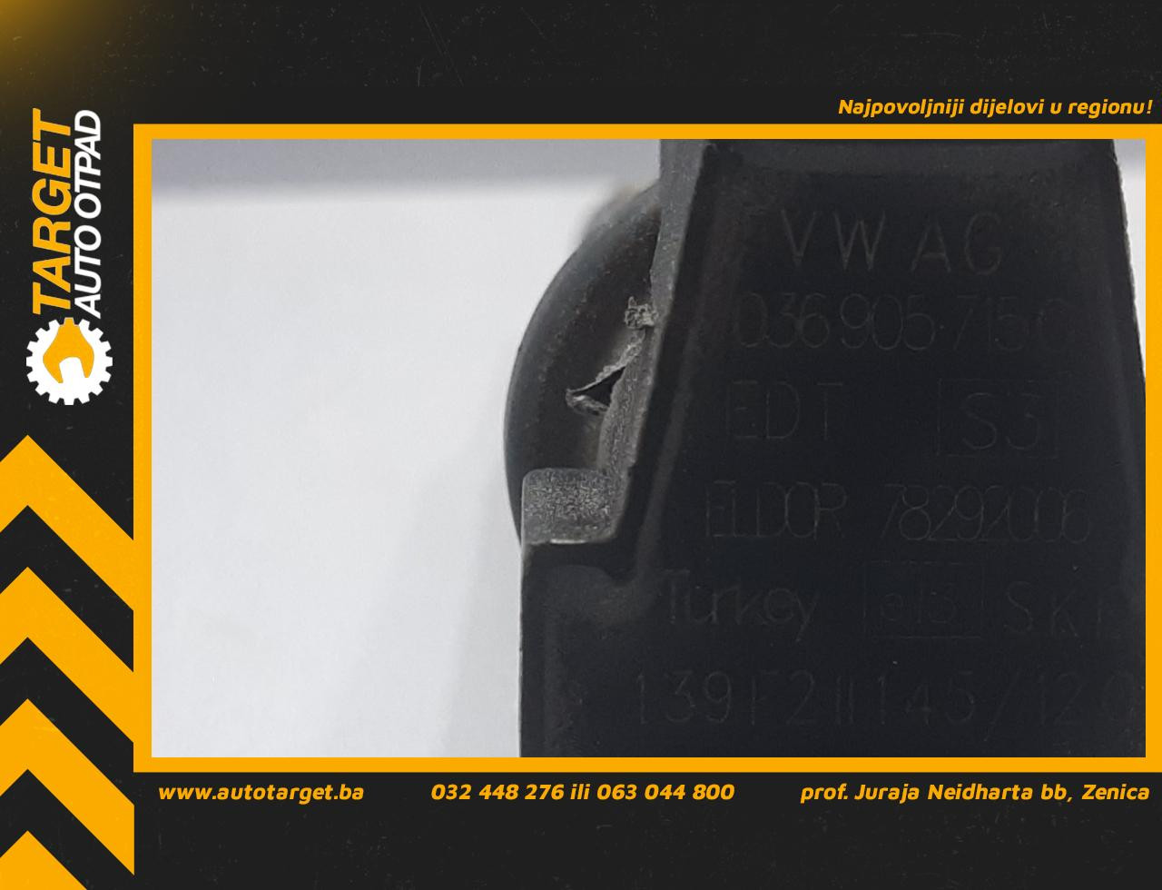 DIJELOVI BOMBINA SEAT ALTEA > 04-09 1.4 036905715C