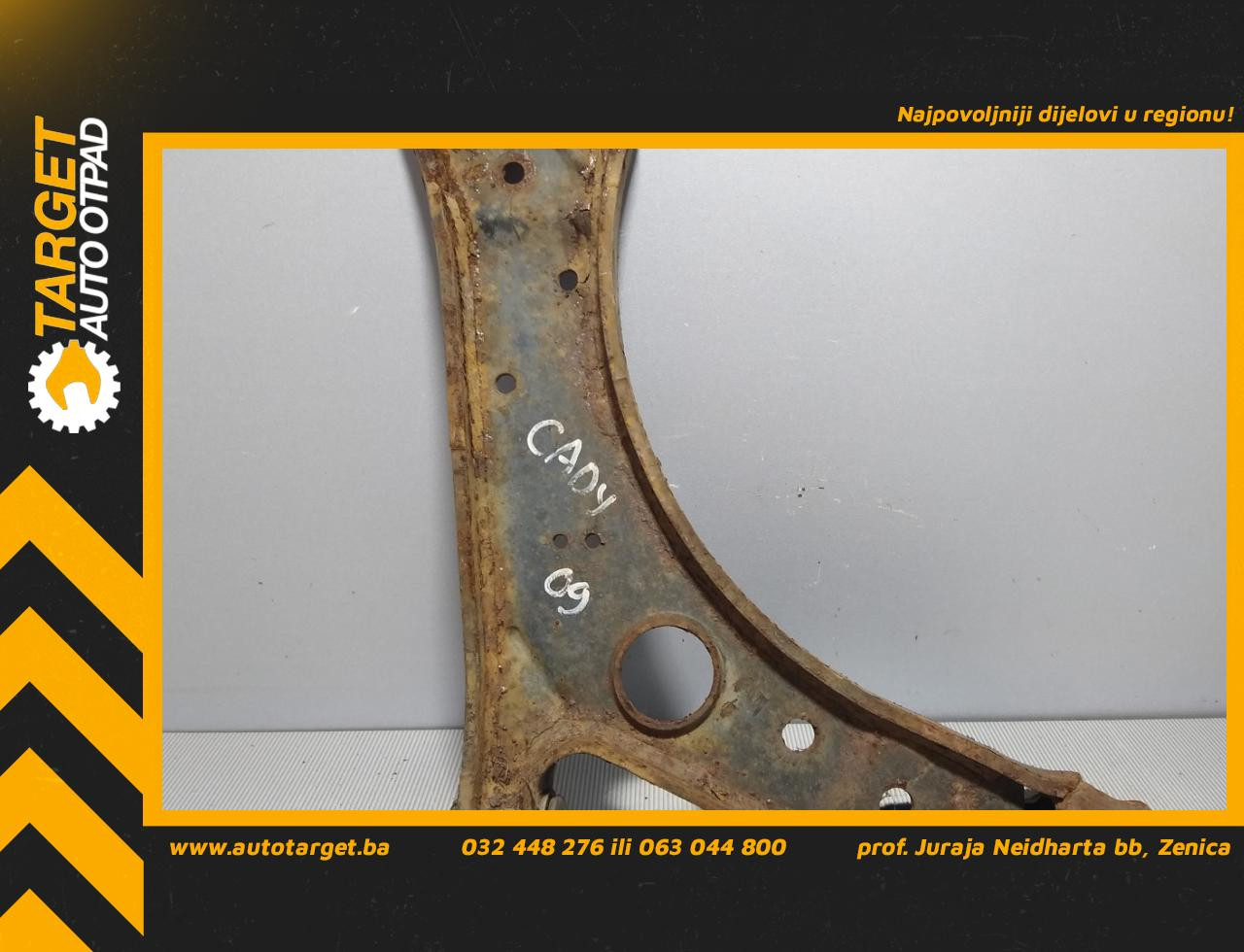 DIJELOVI LAFETA VW CADDY > 03-10 1K0407189E
