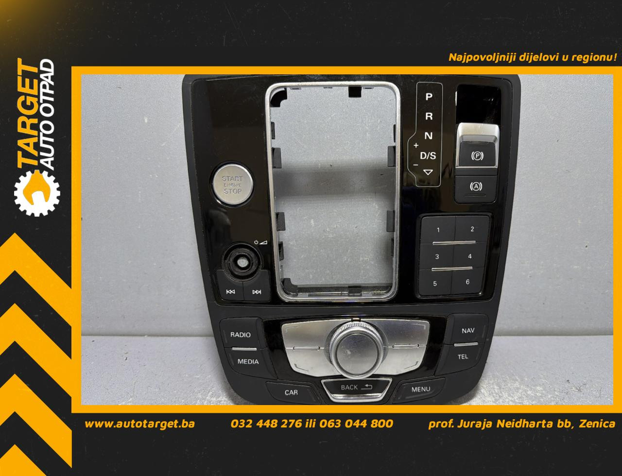 DIJELOVI CENTRALNA KONZOLA AUDI A6 4G > 14-18 3.0 4G2919610E