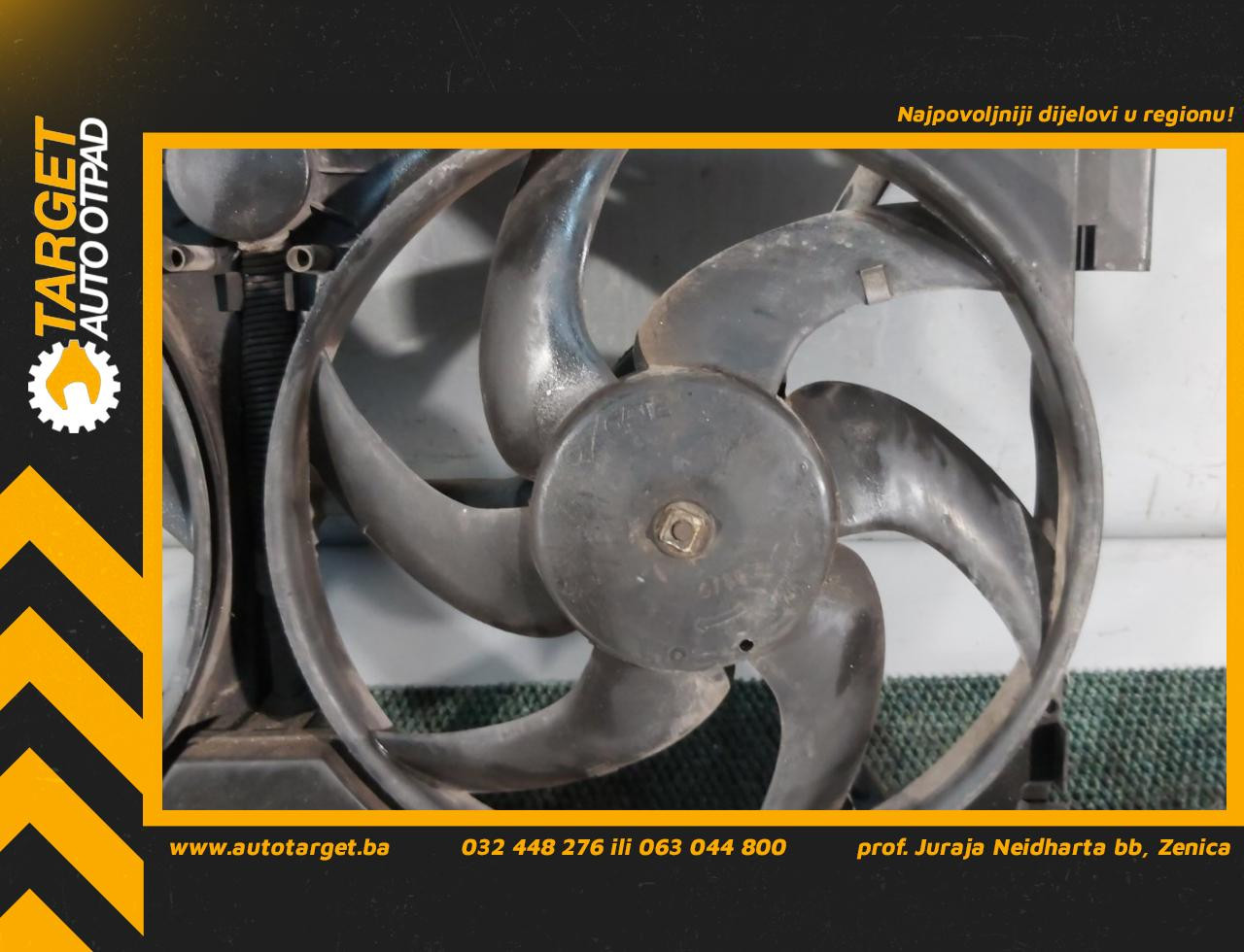 DIJELOVI VENTILATOR PEUGEOT 406 > 99-04