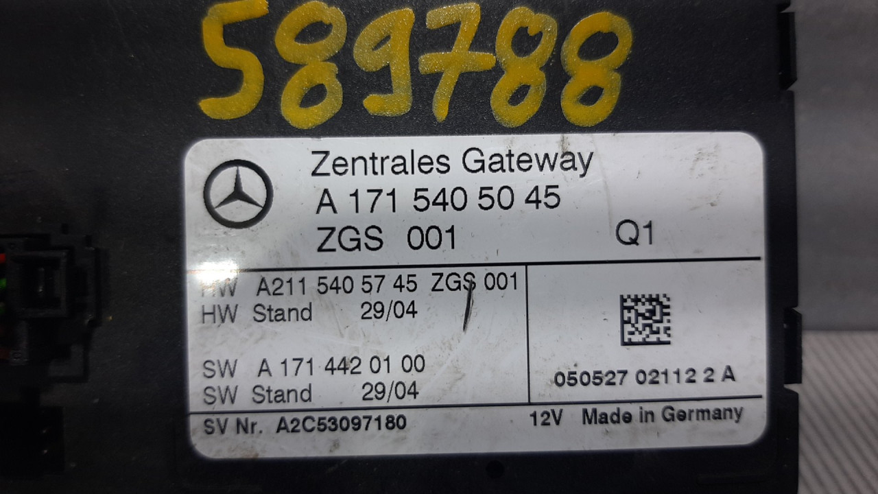 ELEKTRONIKA MODUL MERCEDES SLK (R171) > 04-08 A17154050