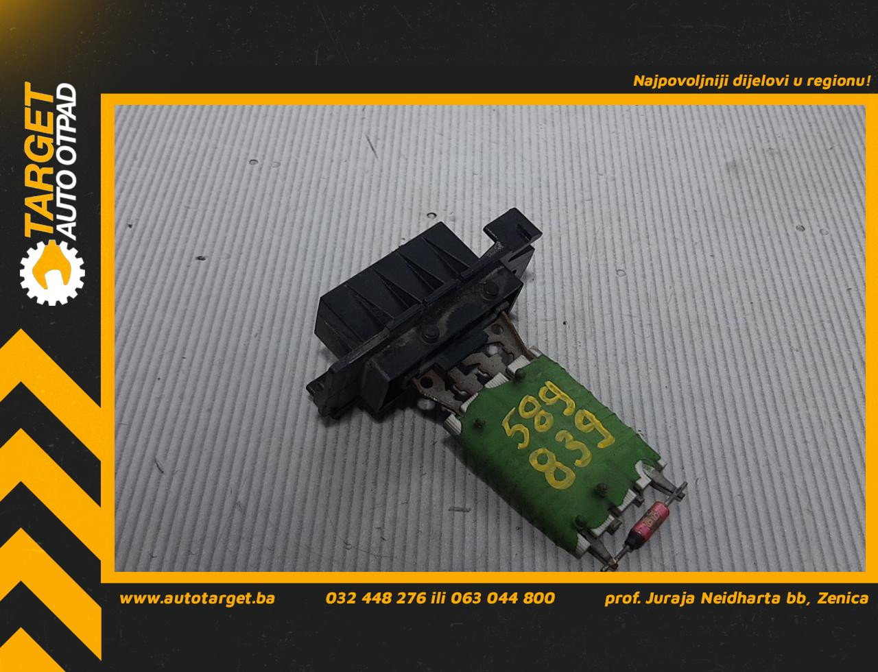 DIJELOVI ELEKTRONIKA REOSTAT FIAT QUBO > 08-16 1.3