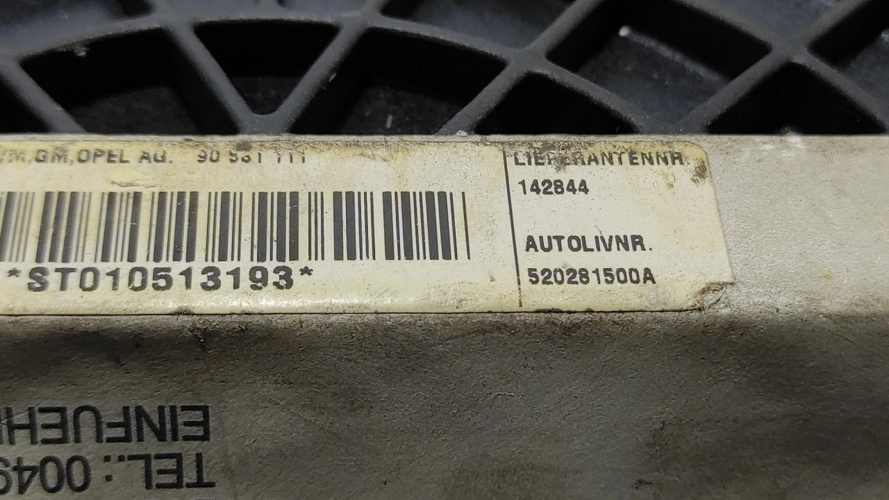 AIRBAG SUVOZACA OPEL ASTRA G > 98-03 520281500A