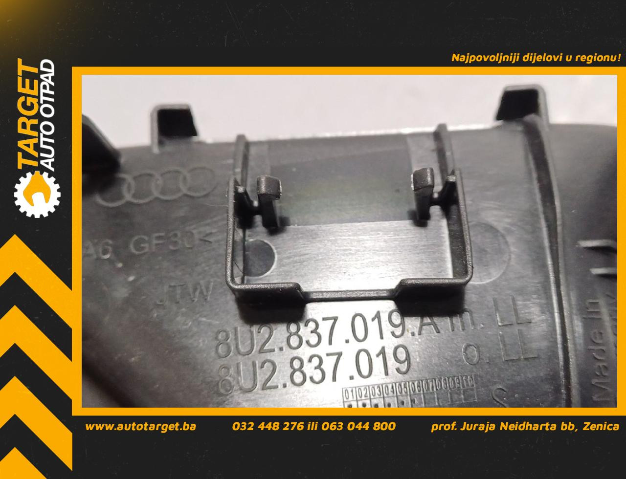 DIJELOVI UNUTRASNJA RUCKA VRATA AUDI Q3 > 11-15 8U2837019A