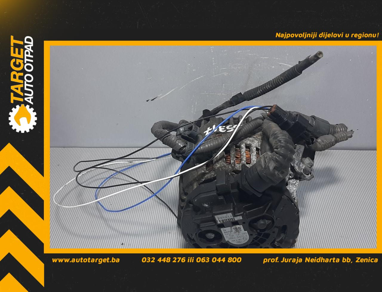 DIJELOVI ALTERNATOR TOYOTA AVENSIS > 03-07 2.0 0124325085