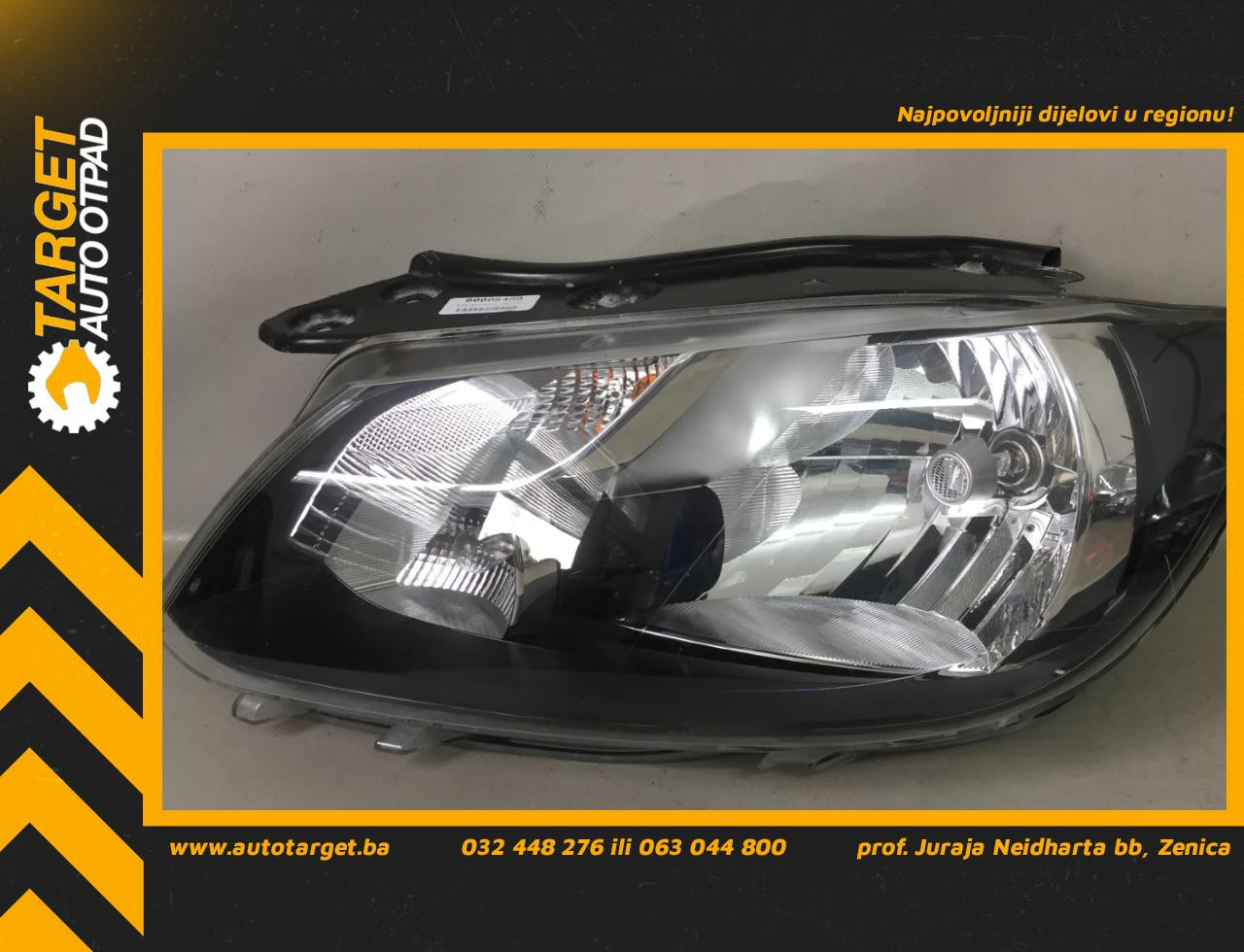 DIJELOVI FAR VW CADDY > 10-15 2K5941005A