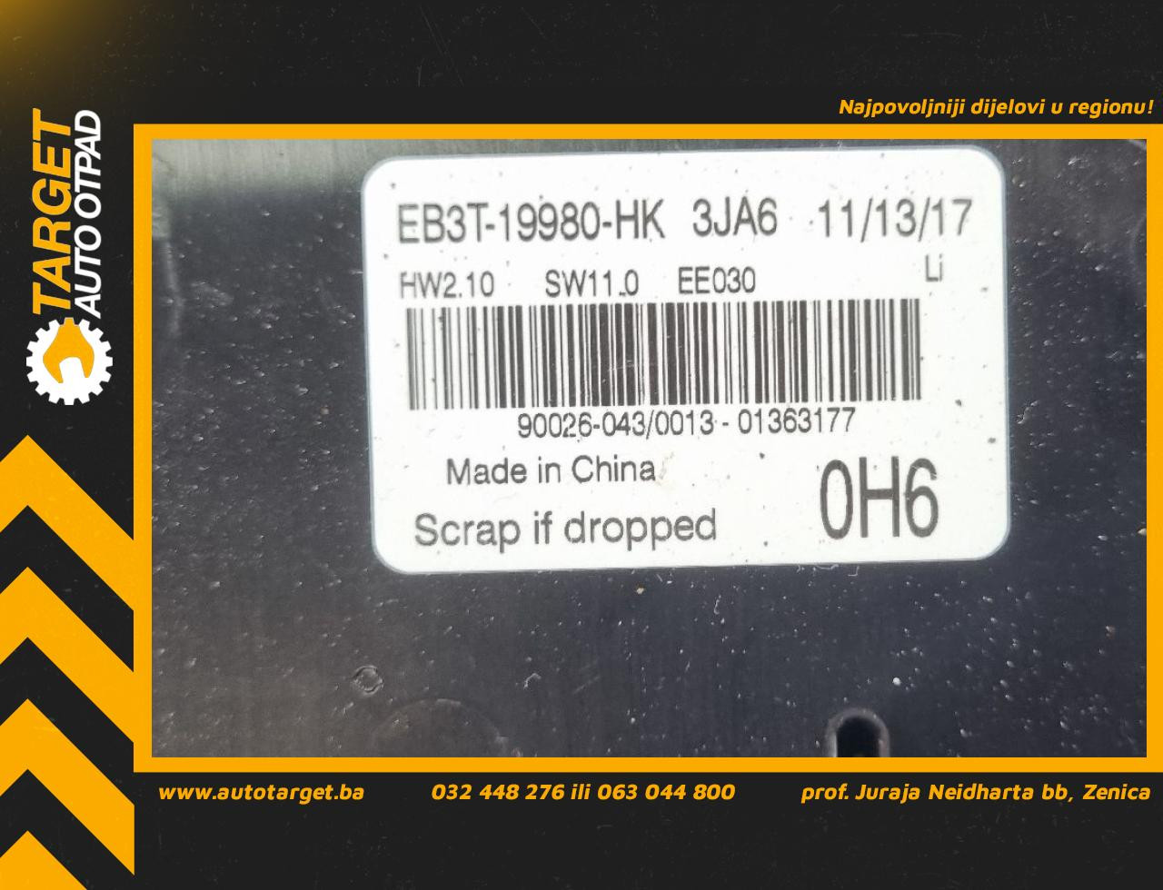DIJELOVI PREKIDACI KLIME FORD RANGER > 16- EB3T19980HK