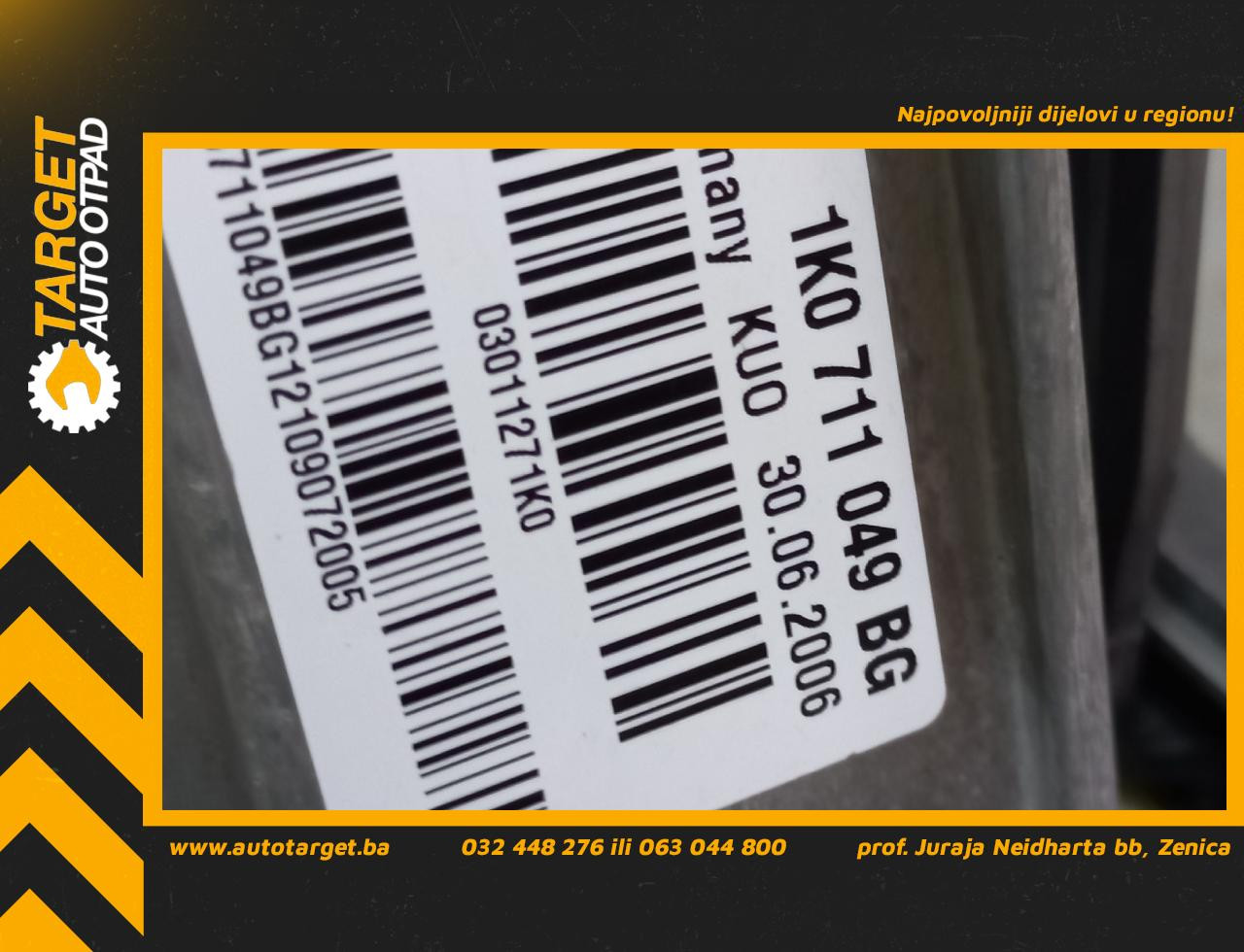 DIJELOVI SALTEBLA AUDI A3 > 96-03 1K0711049BG