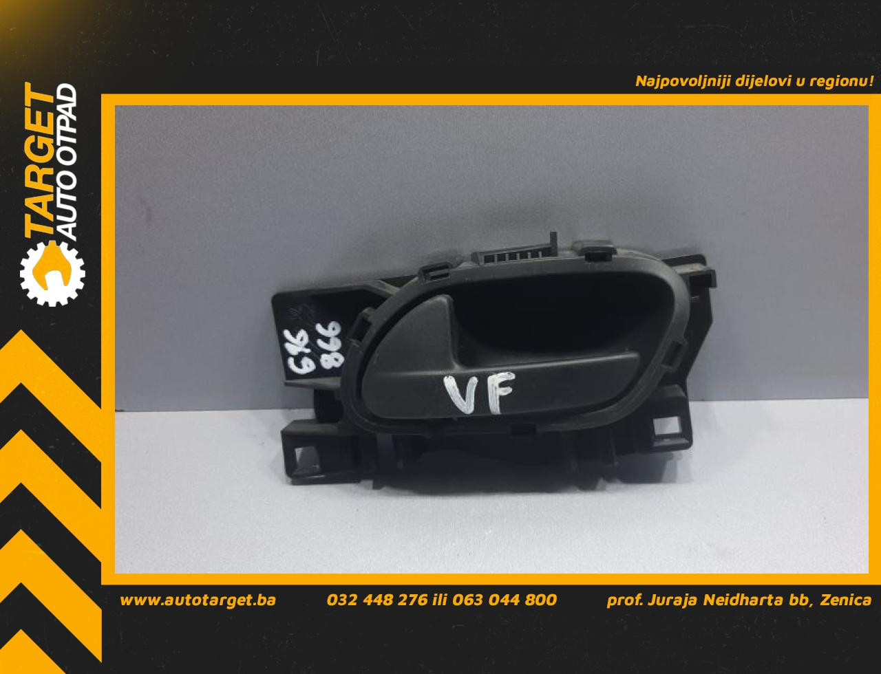 UNUTRASNJA RUCKA VRATA CITROEN BERLINGO > 12-15 9655551