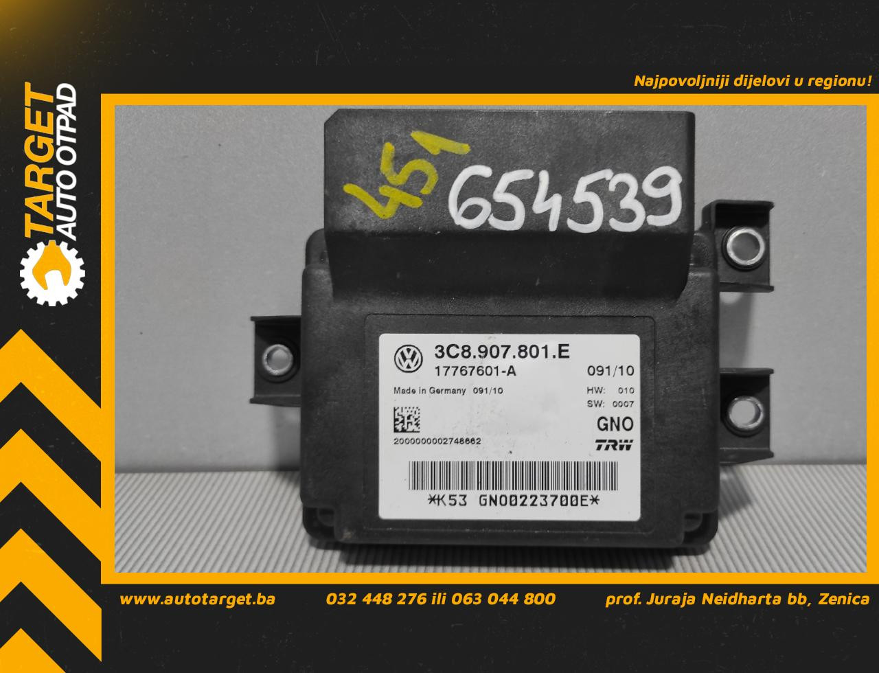 ELEKTRONIKA MODUL VW PASSAT B6 > 05-10 3C8907801E