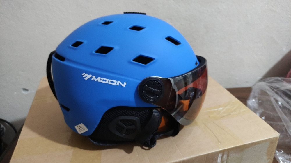 Plave kacige za ski Vel do 58cm