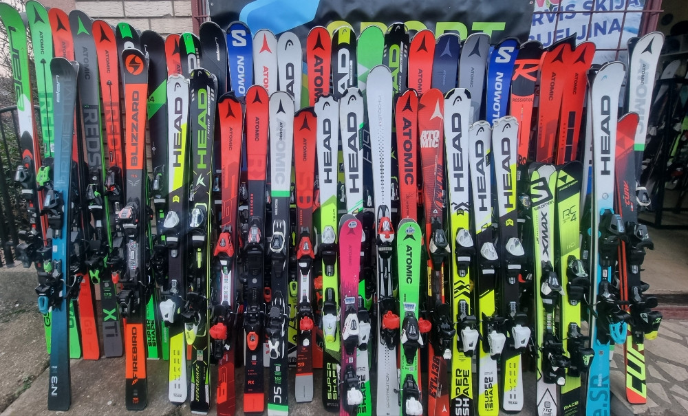 PRODAJA SKI OPREME - RENTAL - SERVIS SKIJA -Sve skije servisirane