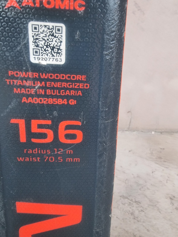 Atomic MX 156cm R12