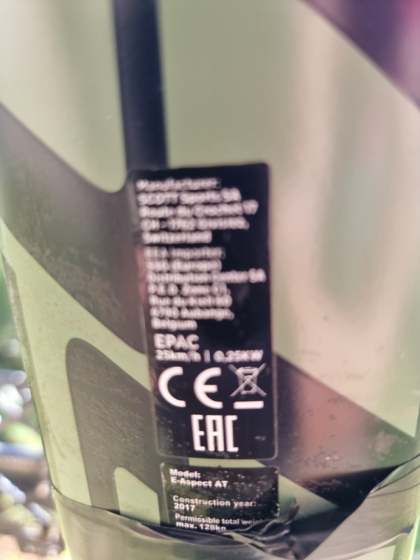 Scott Vel.29 Ram-XL SRAM Bosch Brzine-11 2-baterije