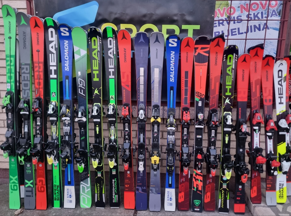 PRODAJA SKI OPREME - RENTAL - SERVIS SKIJA -Sve skije servisirane