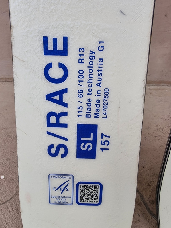 Salomon S/Race SL FIS  157cm R13 Servisirana