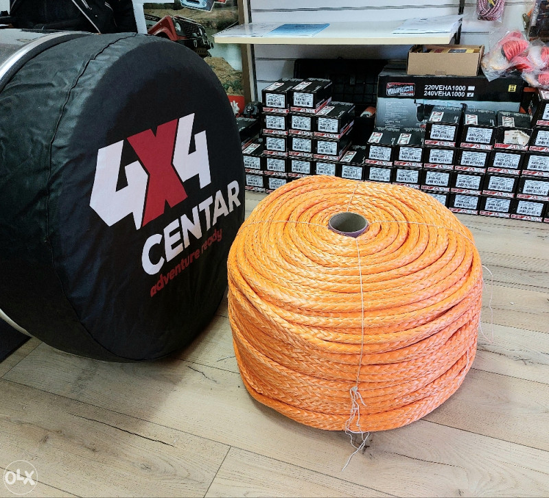 UŽE SINTETIČKO za vitlo DYNEEMA 14mm / 1m 17 T OFF ROAD