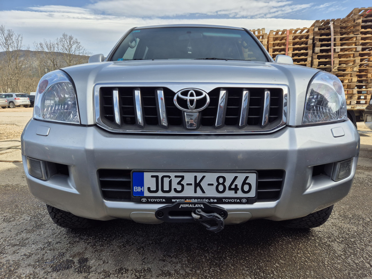 NOSAČ VITLA TOYOTA LAND CRUISER J 120 OFF ROAD