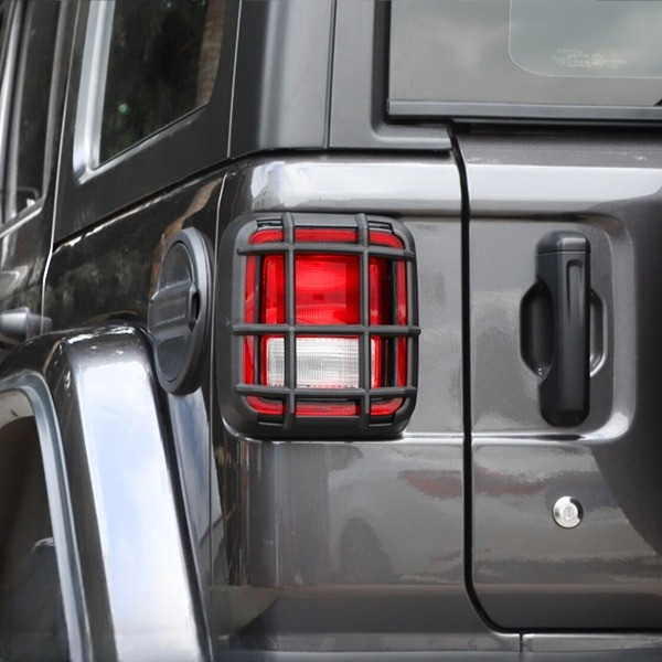 ZAŠTITA STOPLAMPA ABS CRNA MATT JEEP WRANGLER JL 18-22 OFF ROAD