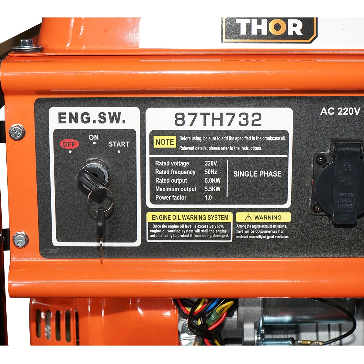 AGREGAT ZA STRUJU 220V 5.5KW