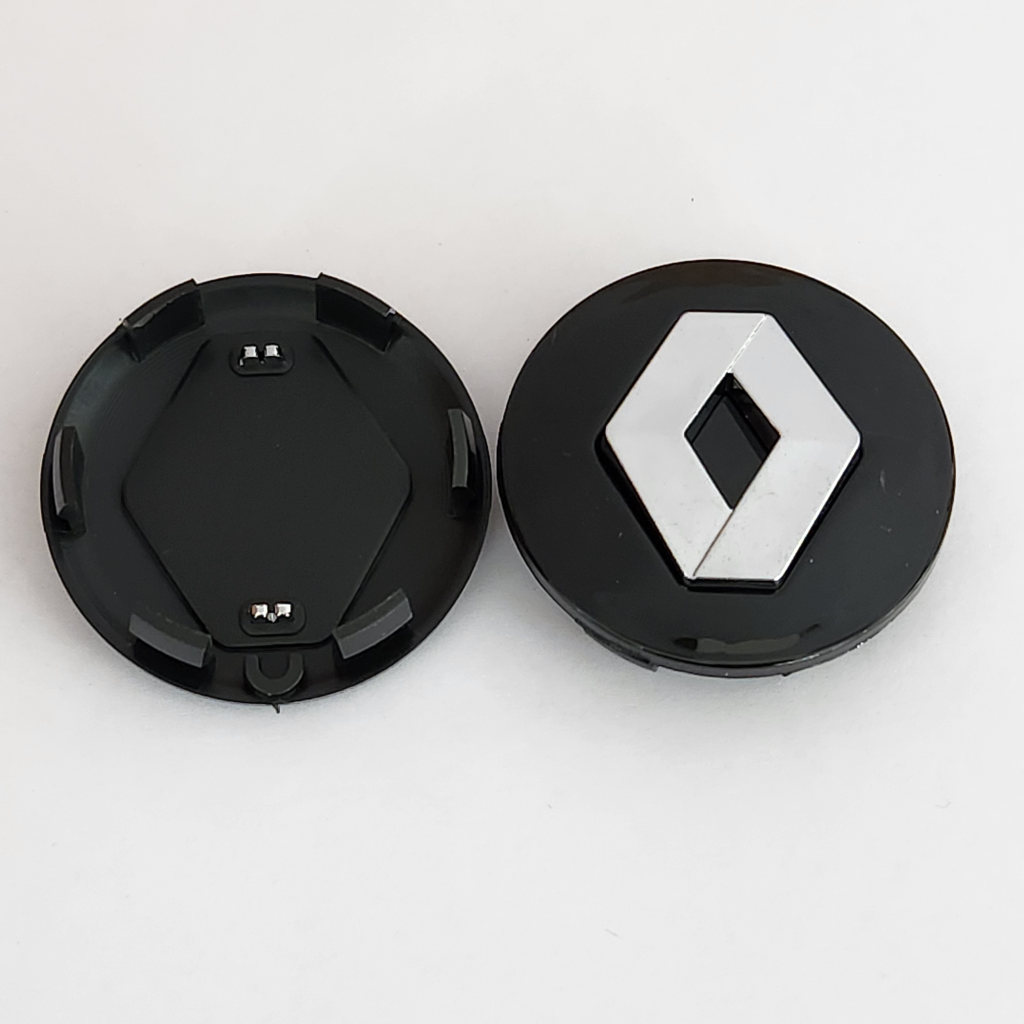 POKLOPAC SA LOGOM RENAULT 60MM CRNI
