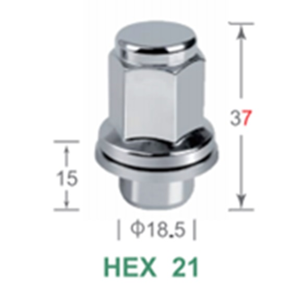 MATICA TOYOTA 12X1.5X35GL21 RAVNA CHROME KINA