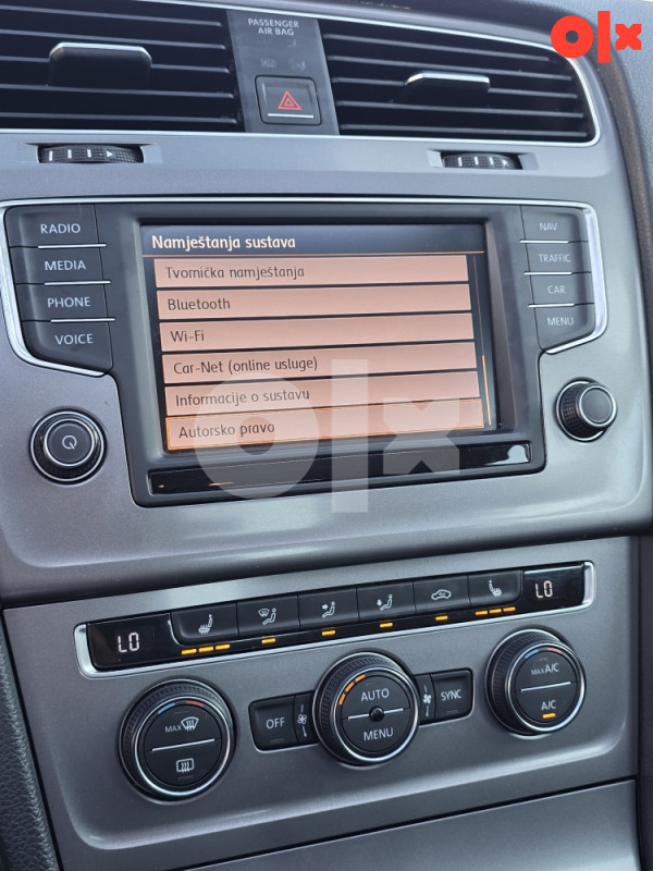 Volkswagen Golf VII 7 LOUNGE 1.6 81KW 2016 UVOZ