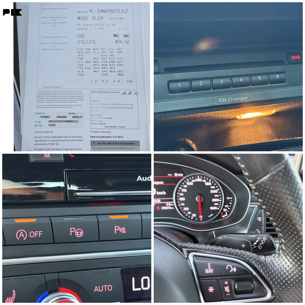 AUDI A6 4G 3.0 TDI QUATTRO AUTOMATIK S LINE